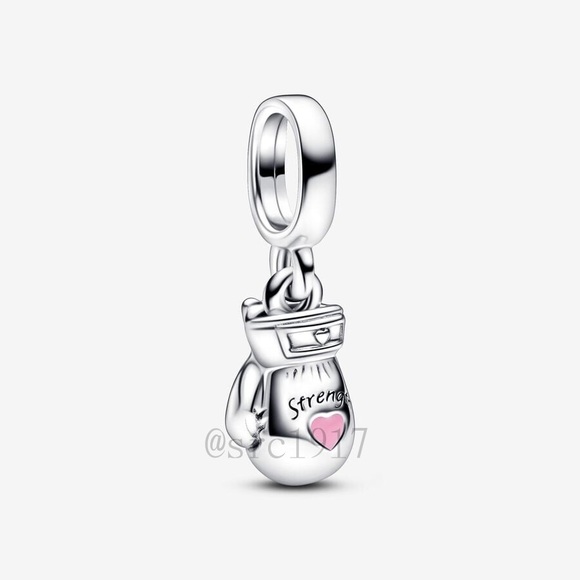 Pandora Boxing Glove Dangle Charm - Picture 1 of 3